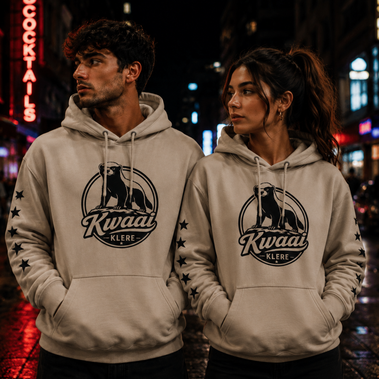 Kwaai Klere Original Unisex Hoodie — Hand Screen-Printed Streetwear