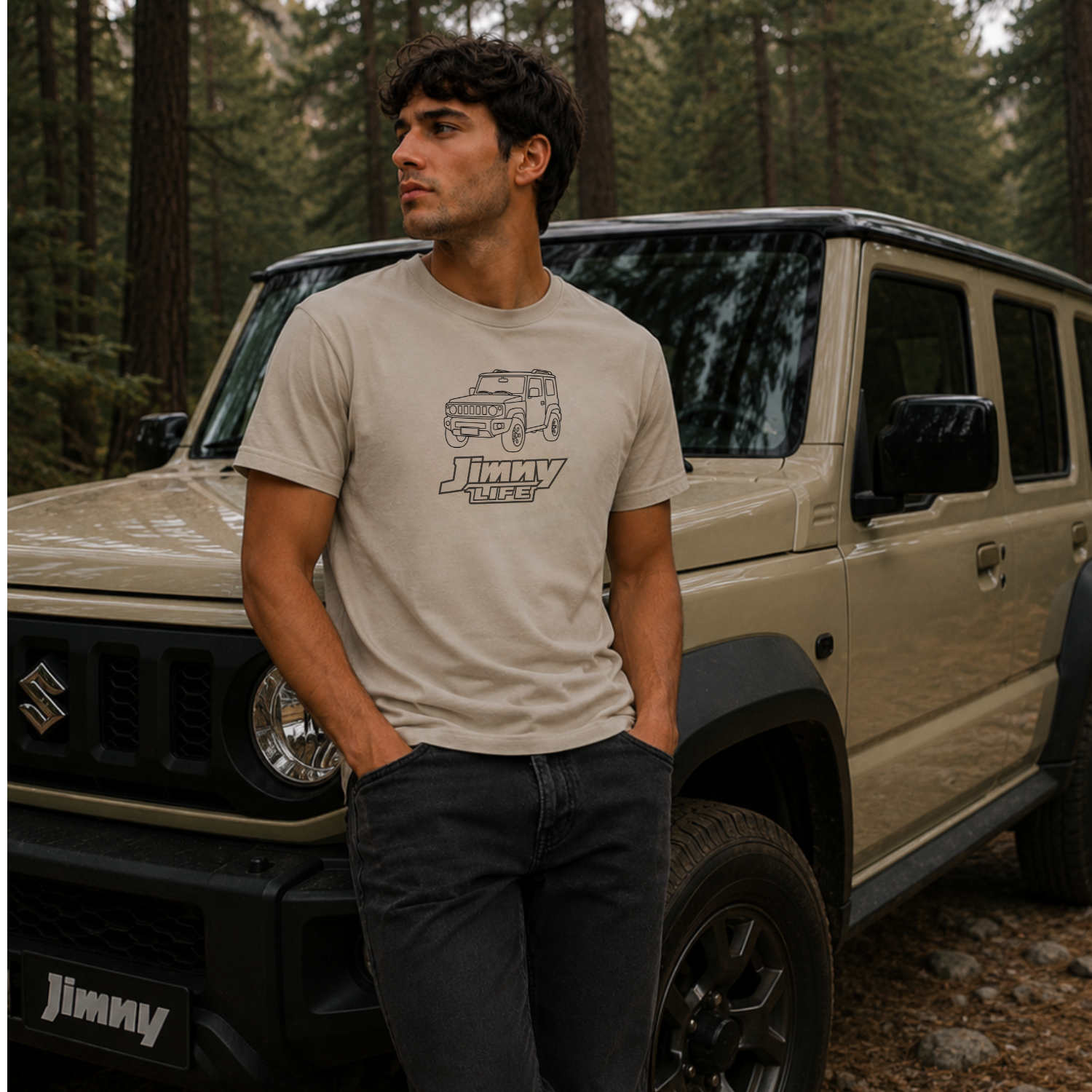 Jimny Life T-Shirt 3 door