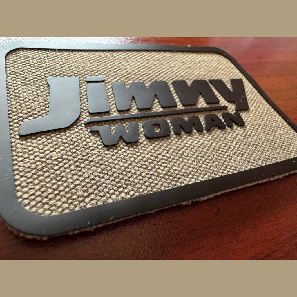 Jimny Woman Velcro Patch