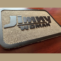 Jimny Woman Velcro Patch