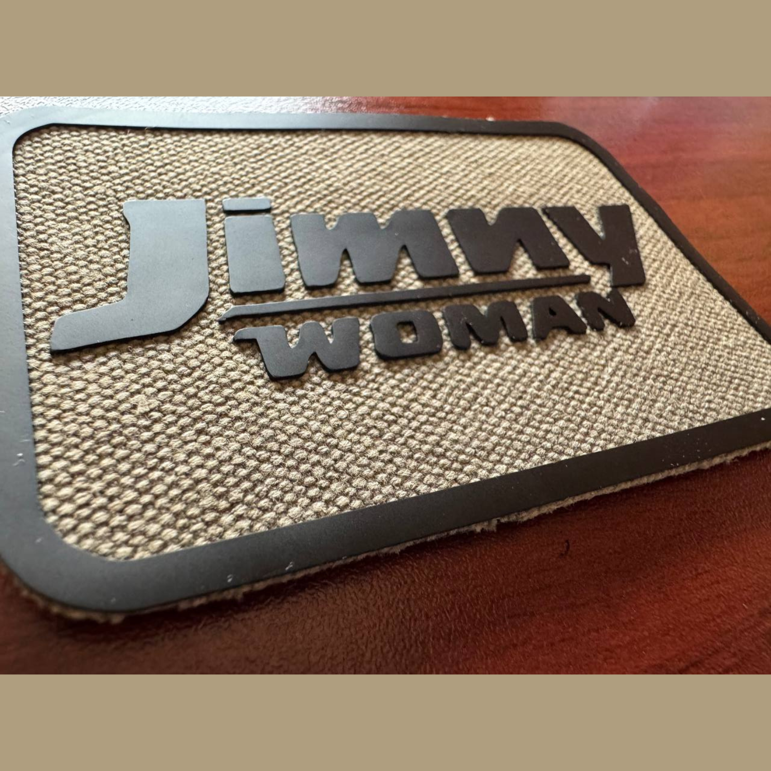 Jimny Woman Velcro Patch