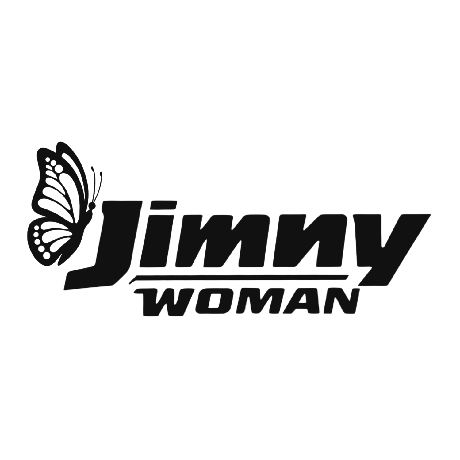 Jimny Woman Vinyl Decal