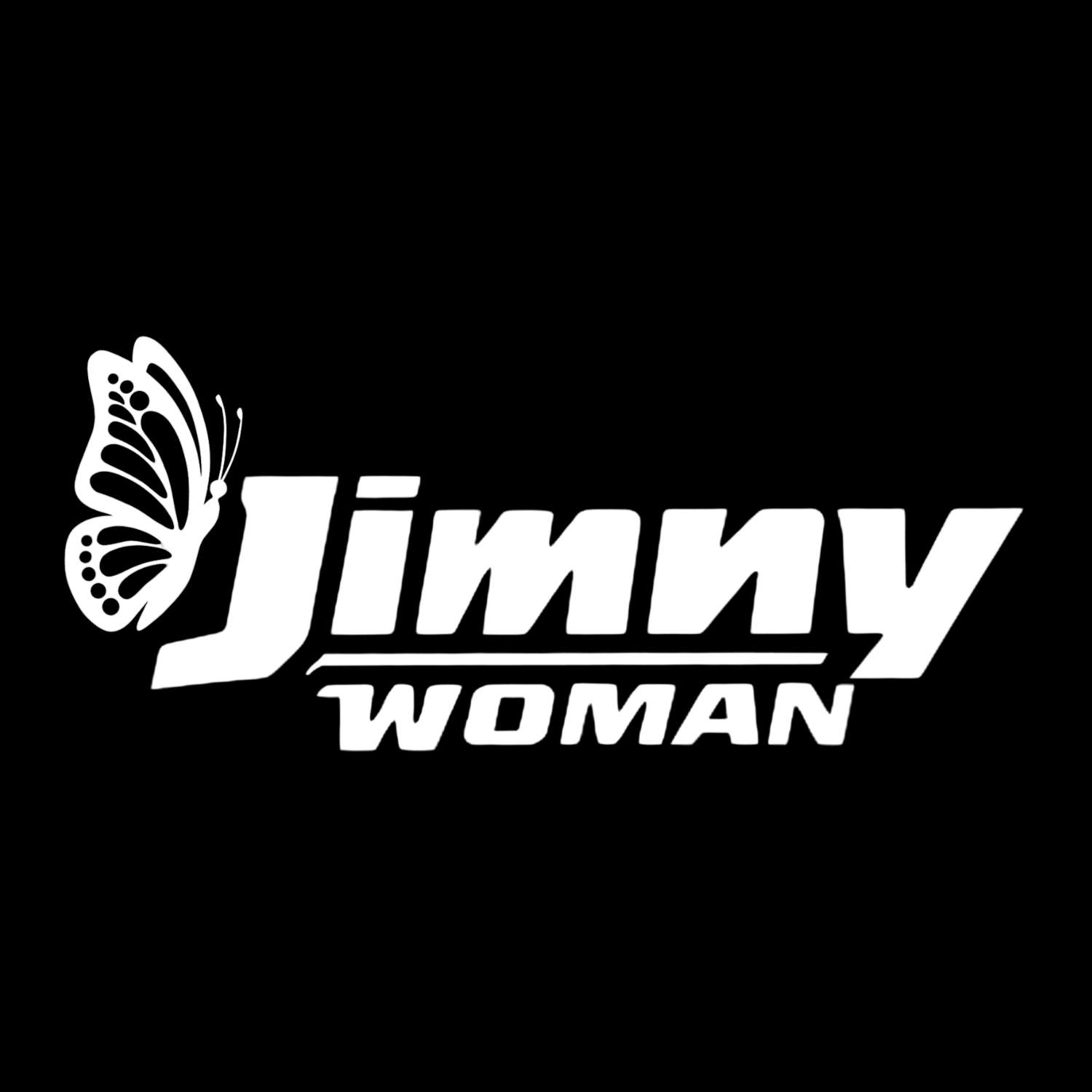 Jimny Woman Vinyl Decal