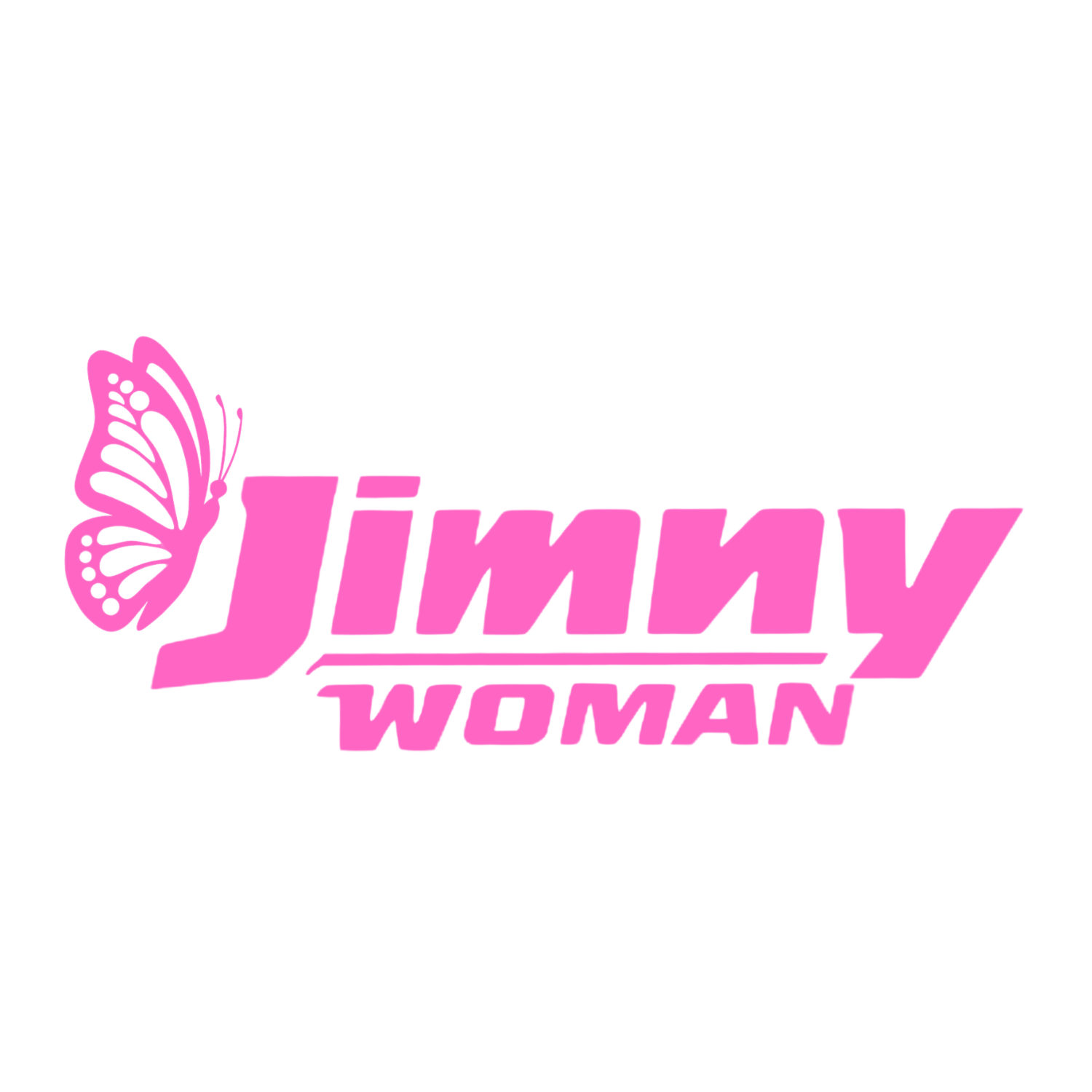 Jimny Woman Vinyl Decal
