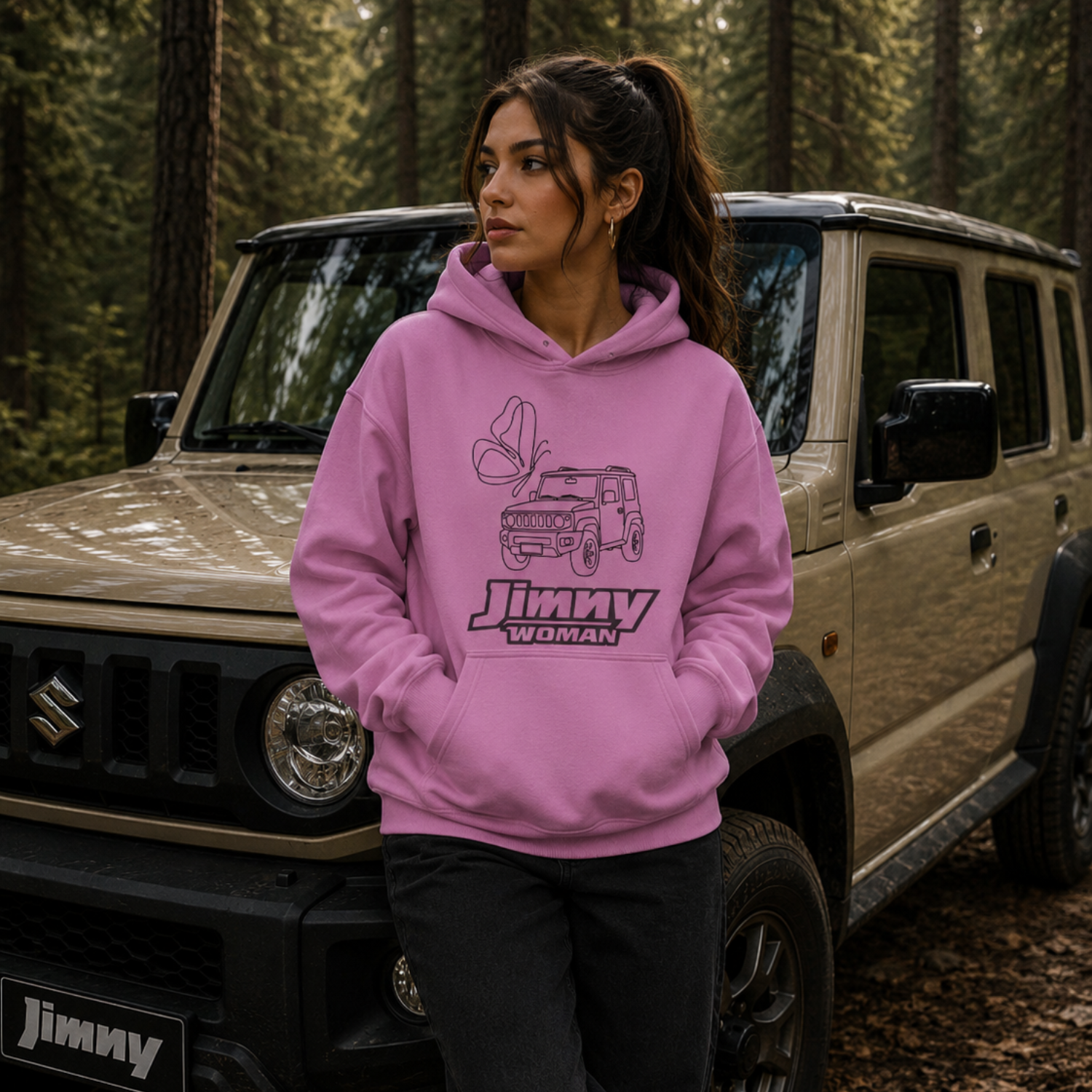 Jimny Woman Hoodie
